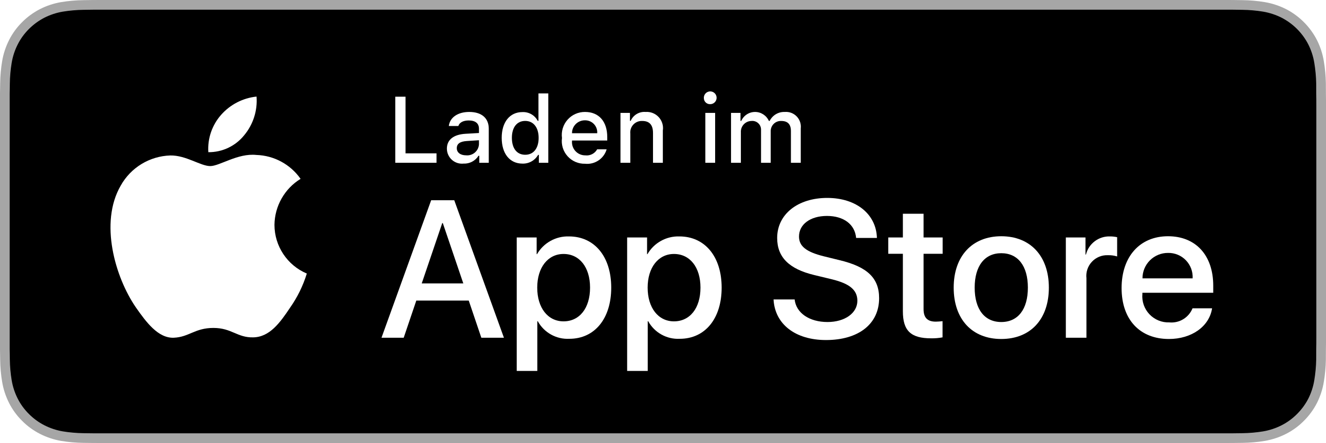 Button "Laden im App Store"