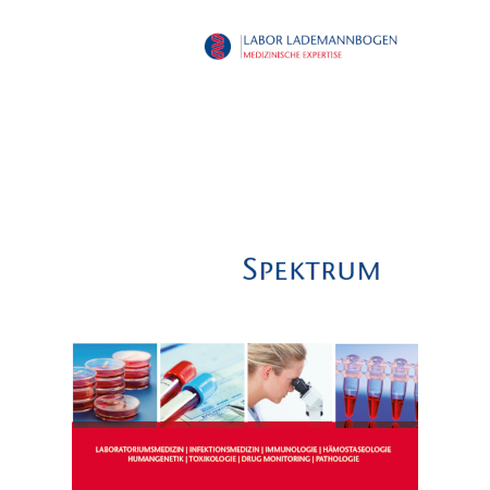 Cover des Analysenspektrums vom Labor Lademannbogen