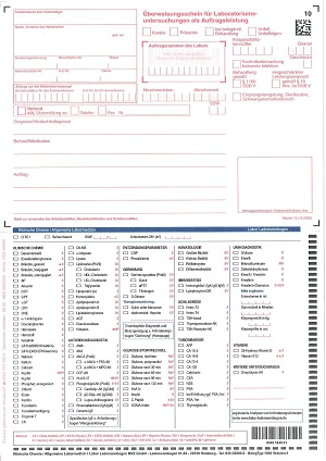 Anforderungsbeleg Klinische Chemie mit Muster 10